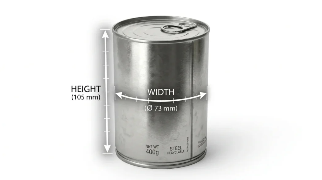 How to Measure a Food Can Yourself