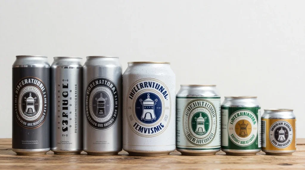 International Beer Can Sizes