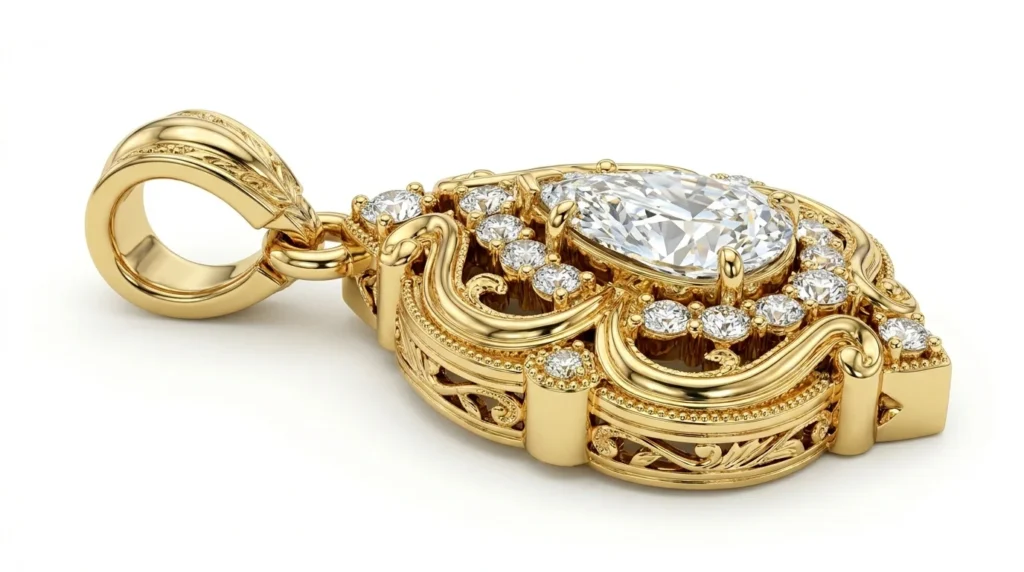 Jewelry Component (Large Pendant)