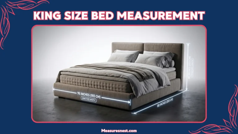 King Size Bed Measurement