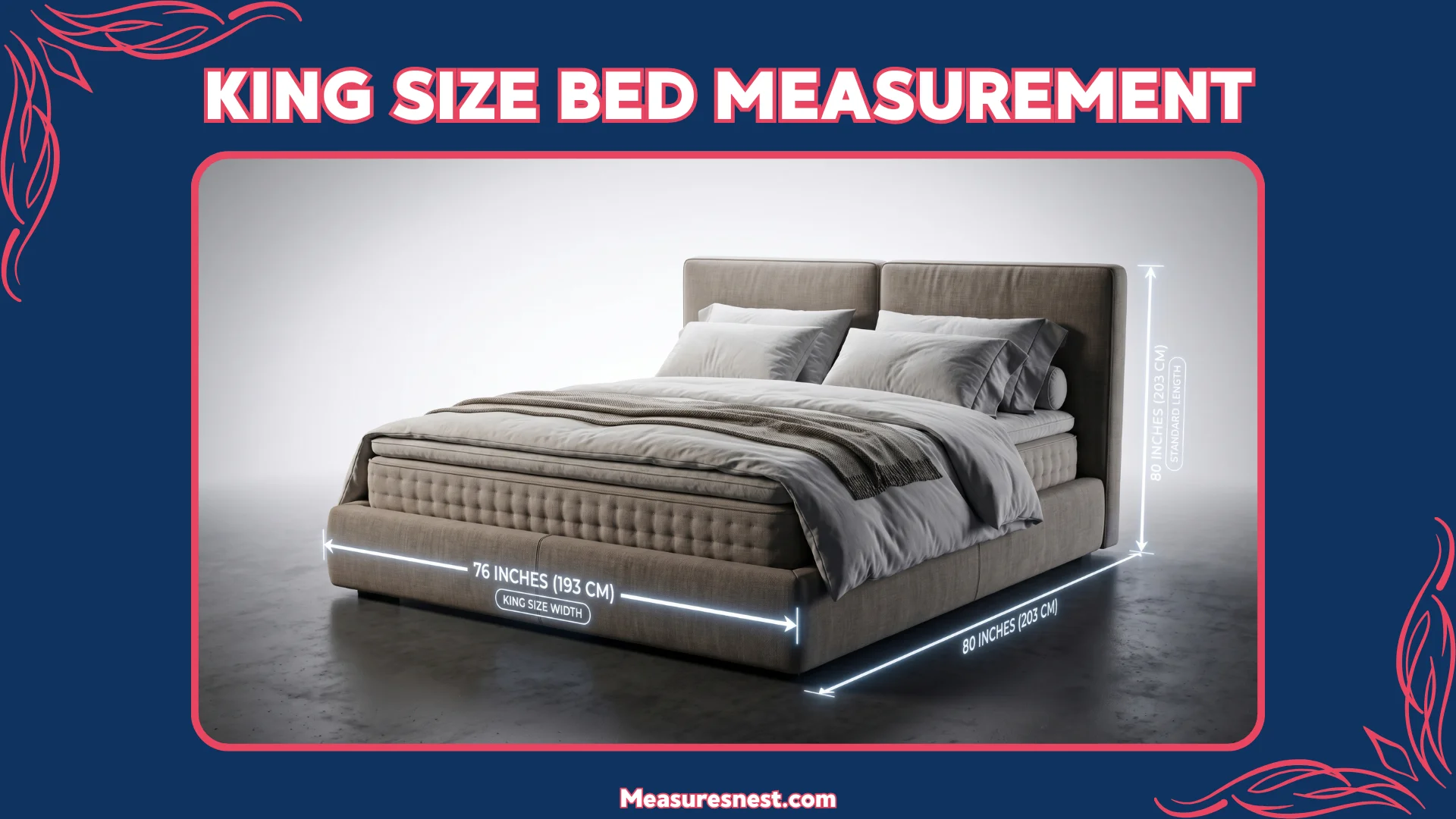 King Size Bed Measurement