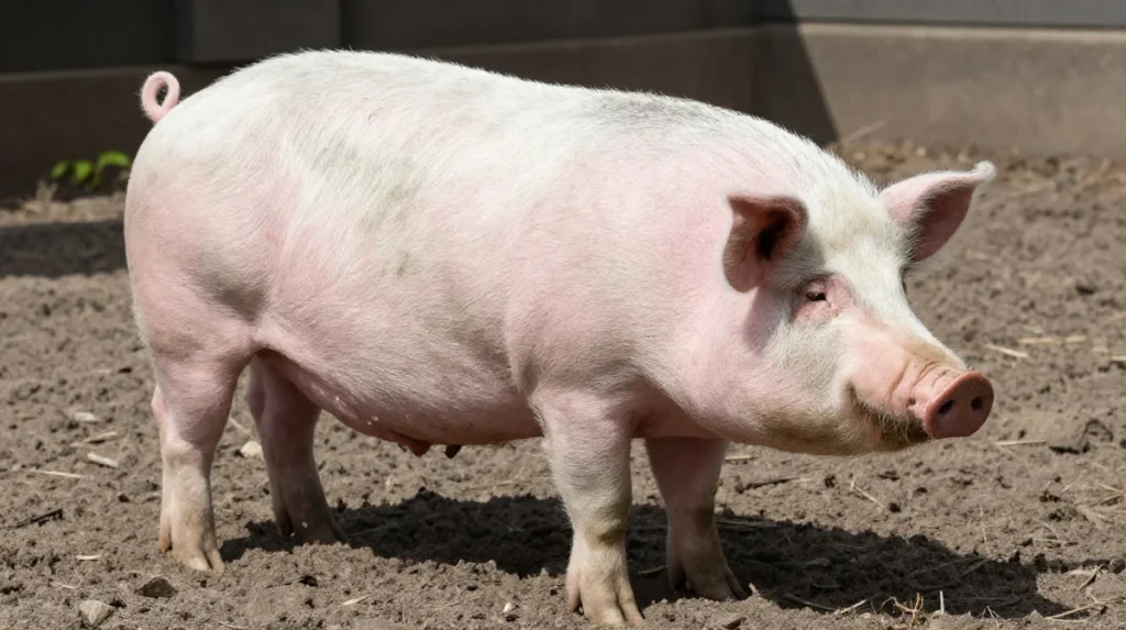 Large Adult Pig