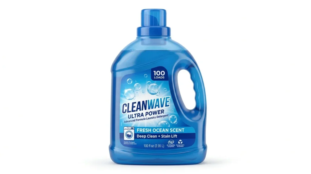 Large Laundry Detergent Bottle