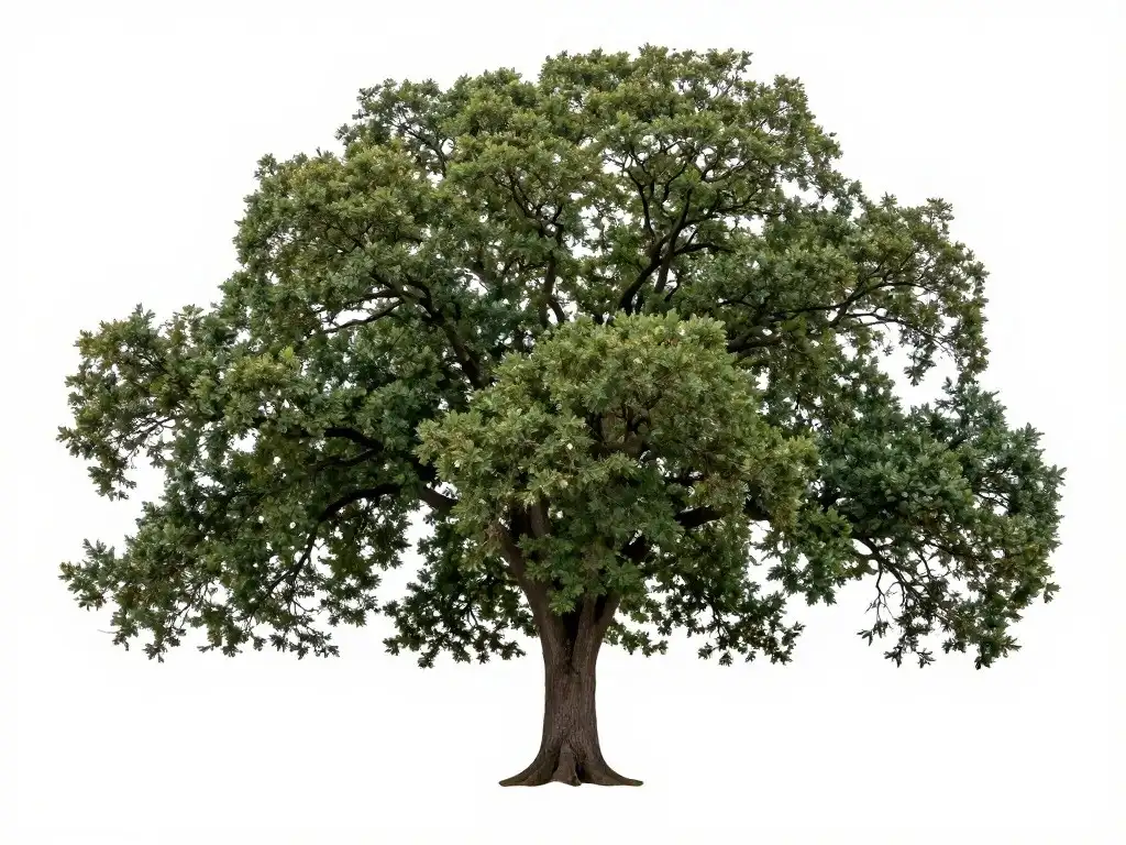 Large Mature Oak Tree (Height)