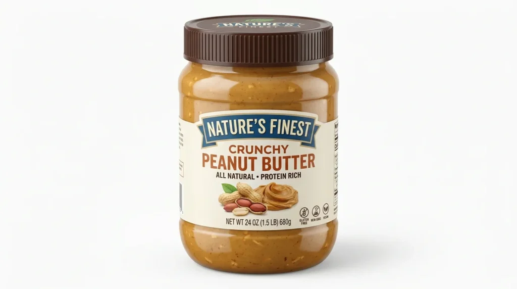 Large Peanut Butter Jar