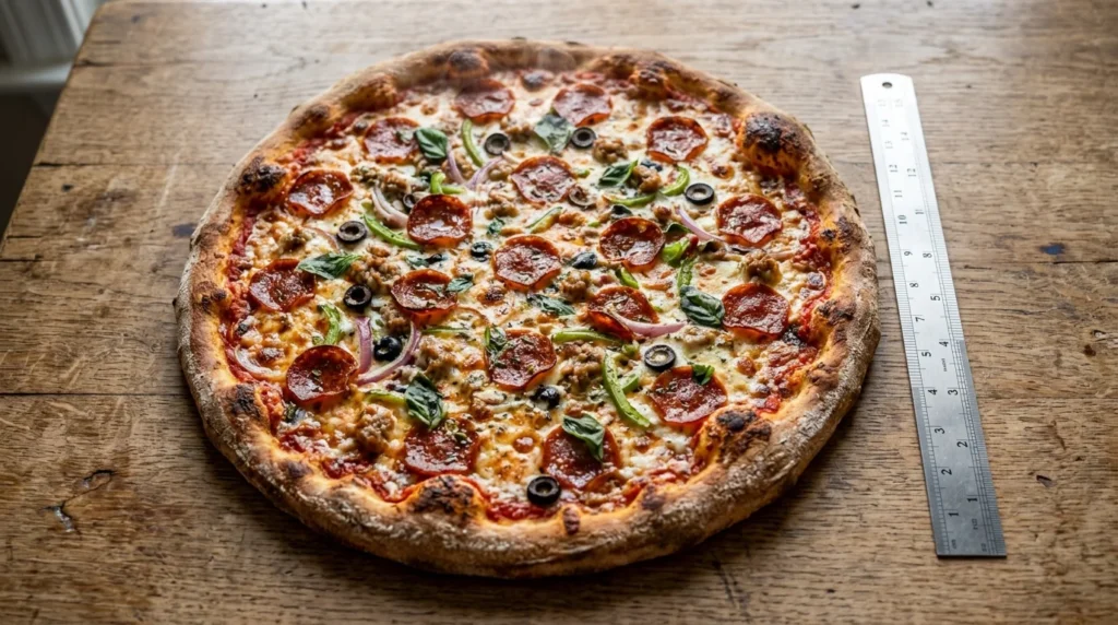 Large Pizza Diameter