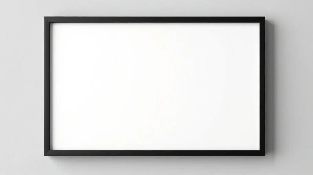 Large Poster Frame (Short Side)