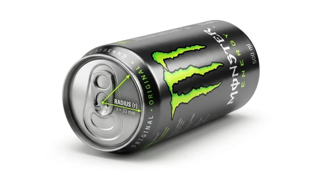 Monster Can Radius