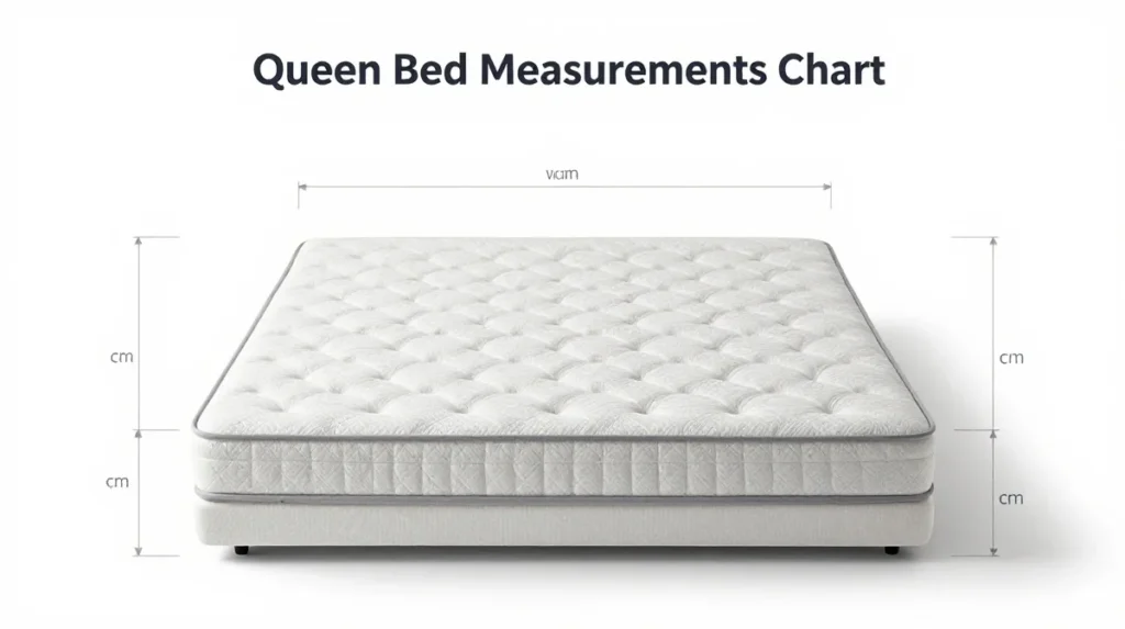 Queen Bed Measurements Chart