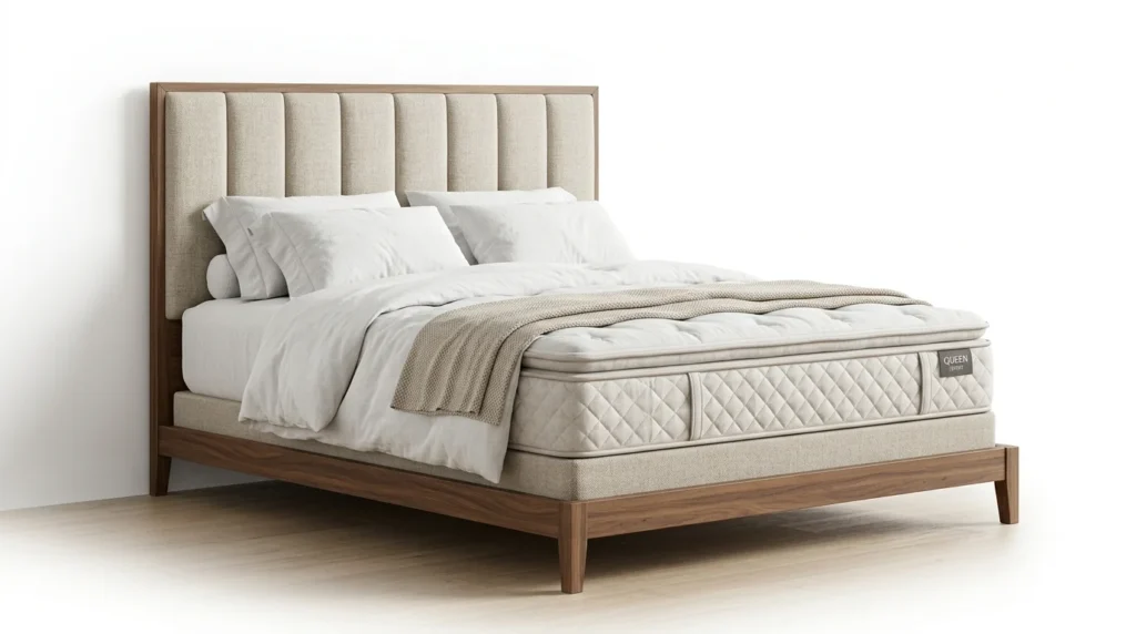 Queen-Size Mattress Plus Headboard