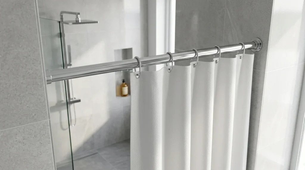 Shower Curtain Ring Spacing