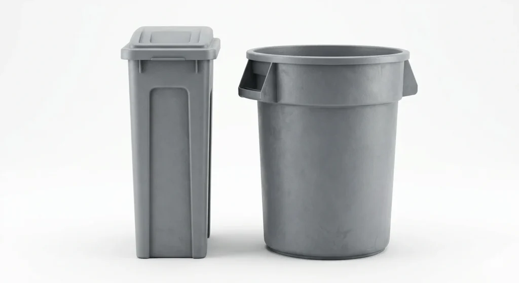 Slim Jim vs. Standard Trash Can Dimensions