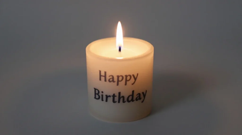Small Birthday Candle (2-inch)