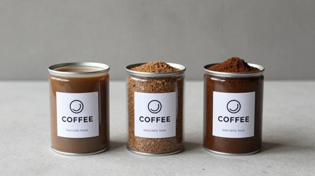 Small Coffee Cans for Specialty and Instant