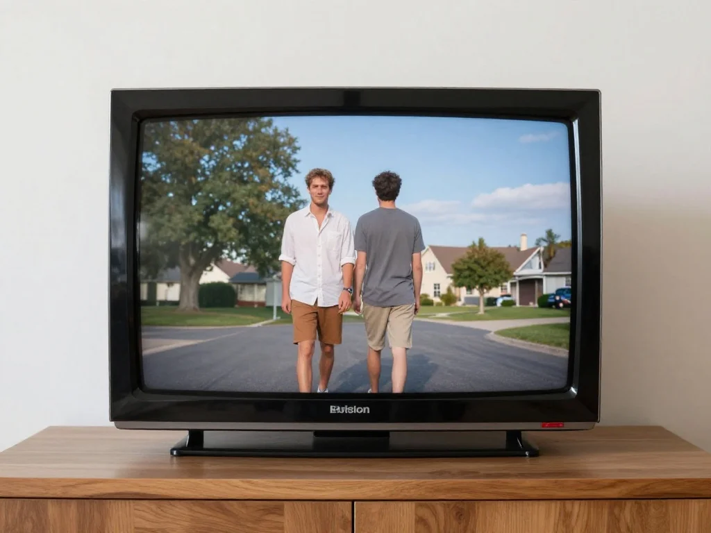 Small Television Screen