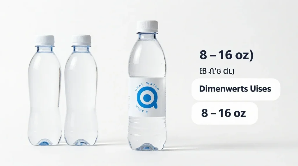 Small Water Bottles (8–16 oz): Dimensions and Uses