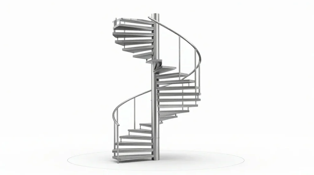 Spiral Stairs: Focus on Diameter and Compact Sizes