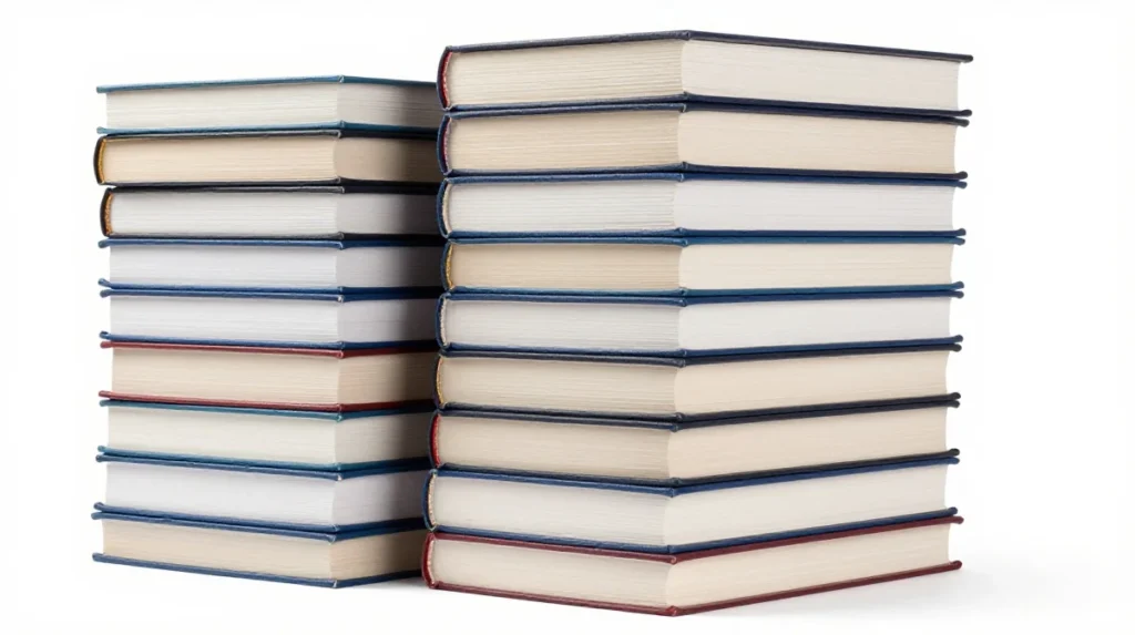 Stack of Hardcover Books (25–30 Books)