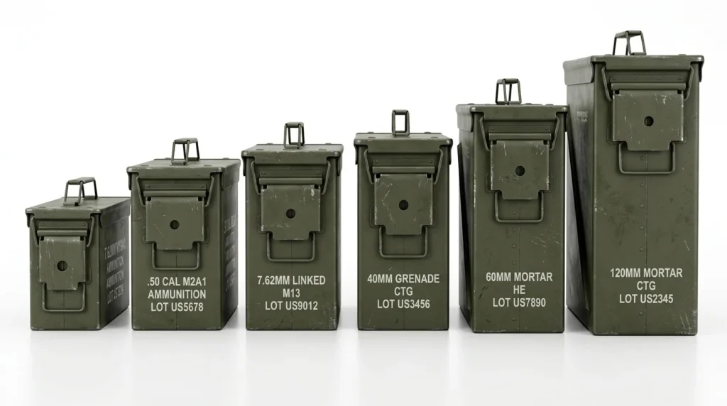 Standard Ammo Can Sizes