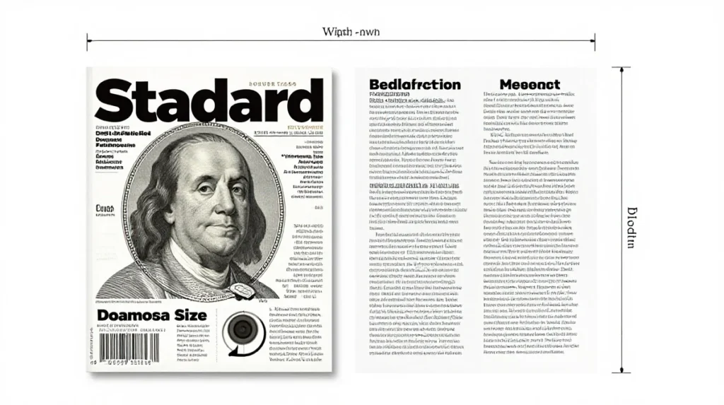 Standard Magazine Size: Width and Height Breakdown
