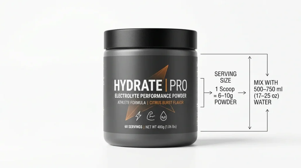 The Athlete's Electrolyte Mix