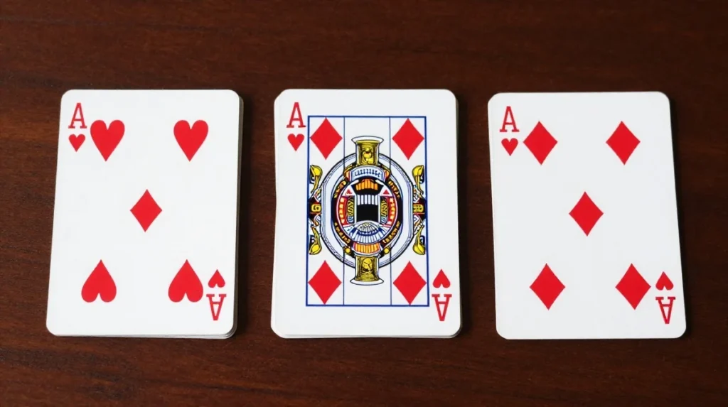 Three Decks of Playing Cards