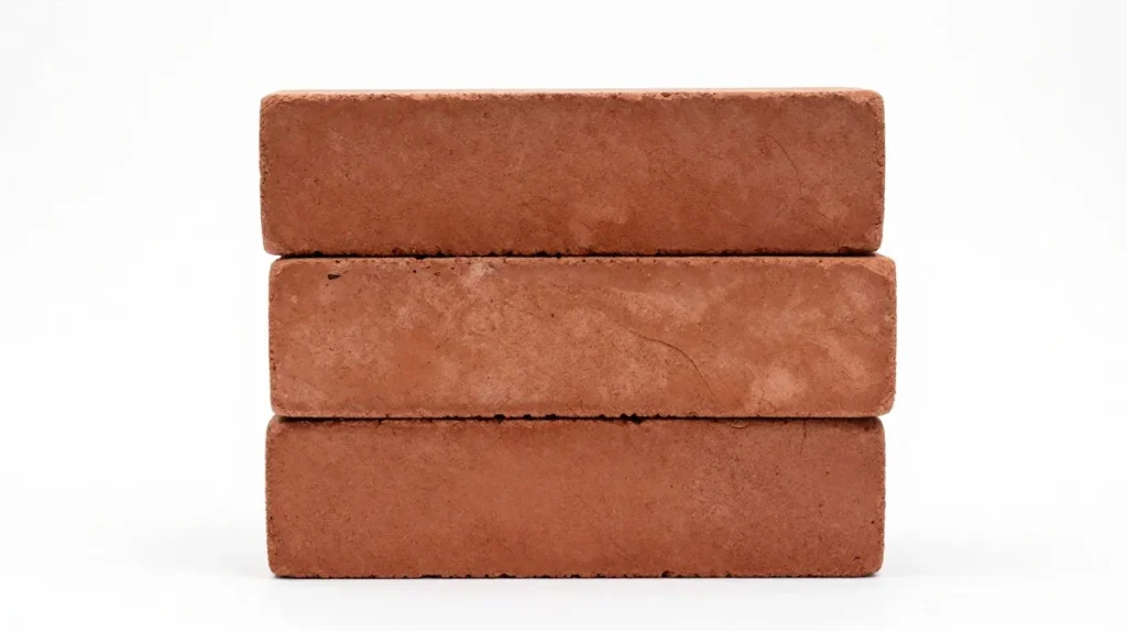 Three Stacked Standard Bricks (Length-wise)