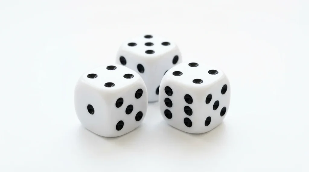 Three Standard Dice