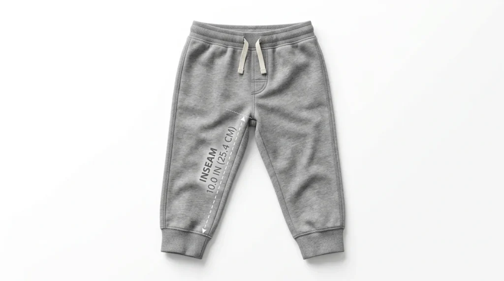 Toddler Pants Inseam