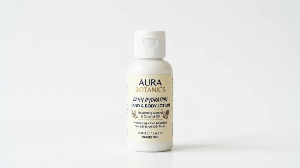 Travel-Size Lotion Bottle