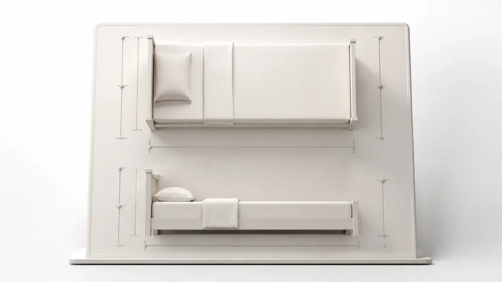 Twin Bed Measurement Chart
