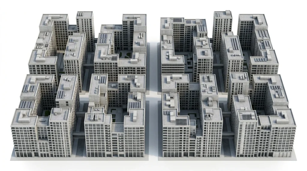 Two City Blocks