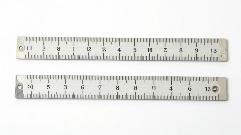 Two Standard Rulers