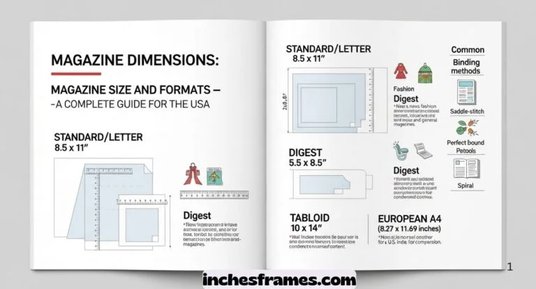 What Are Standard Magazine Dimensions