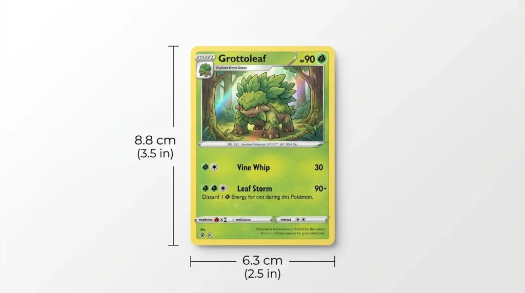 What Are the Standard Pokémon Card Dimensions
