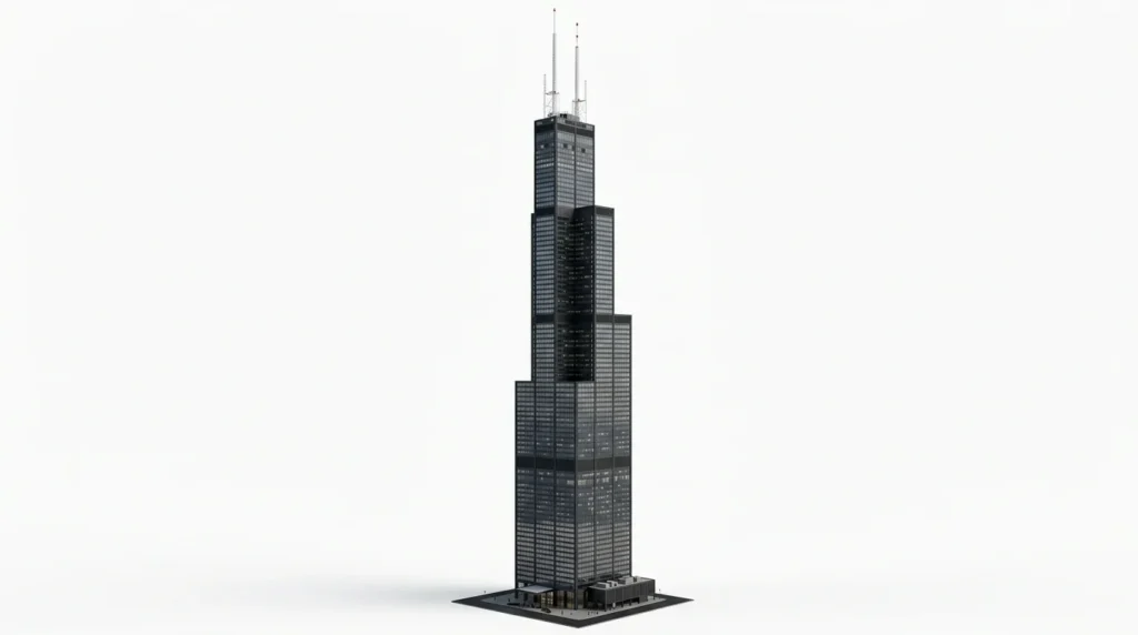 Willis Tower Height (Chicago)